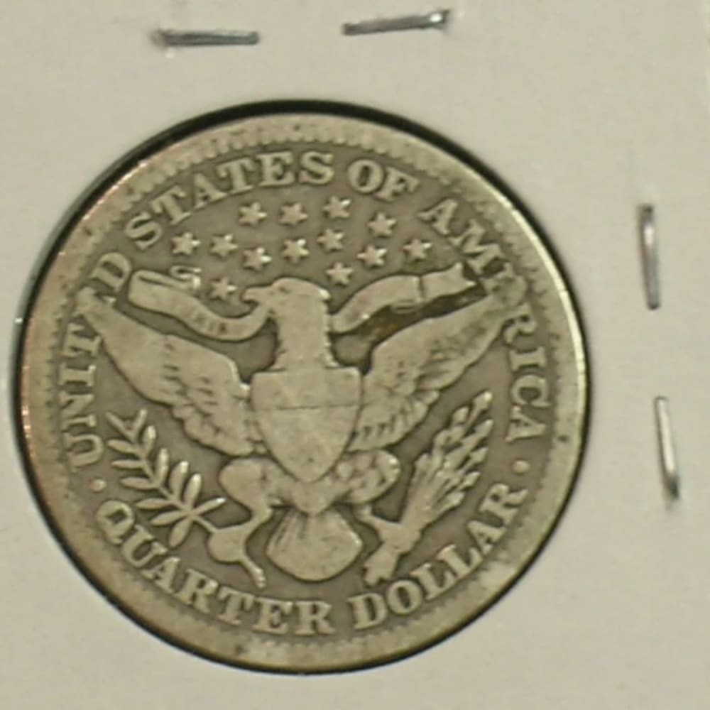 1905 Sharp Barber Quarter - Better Date (AD3)